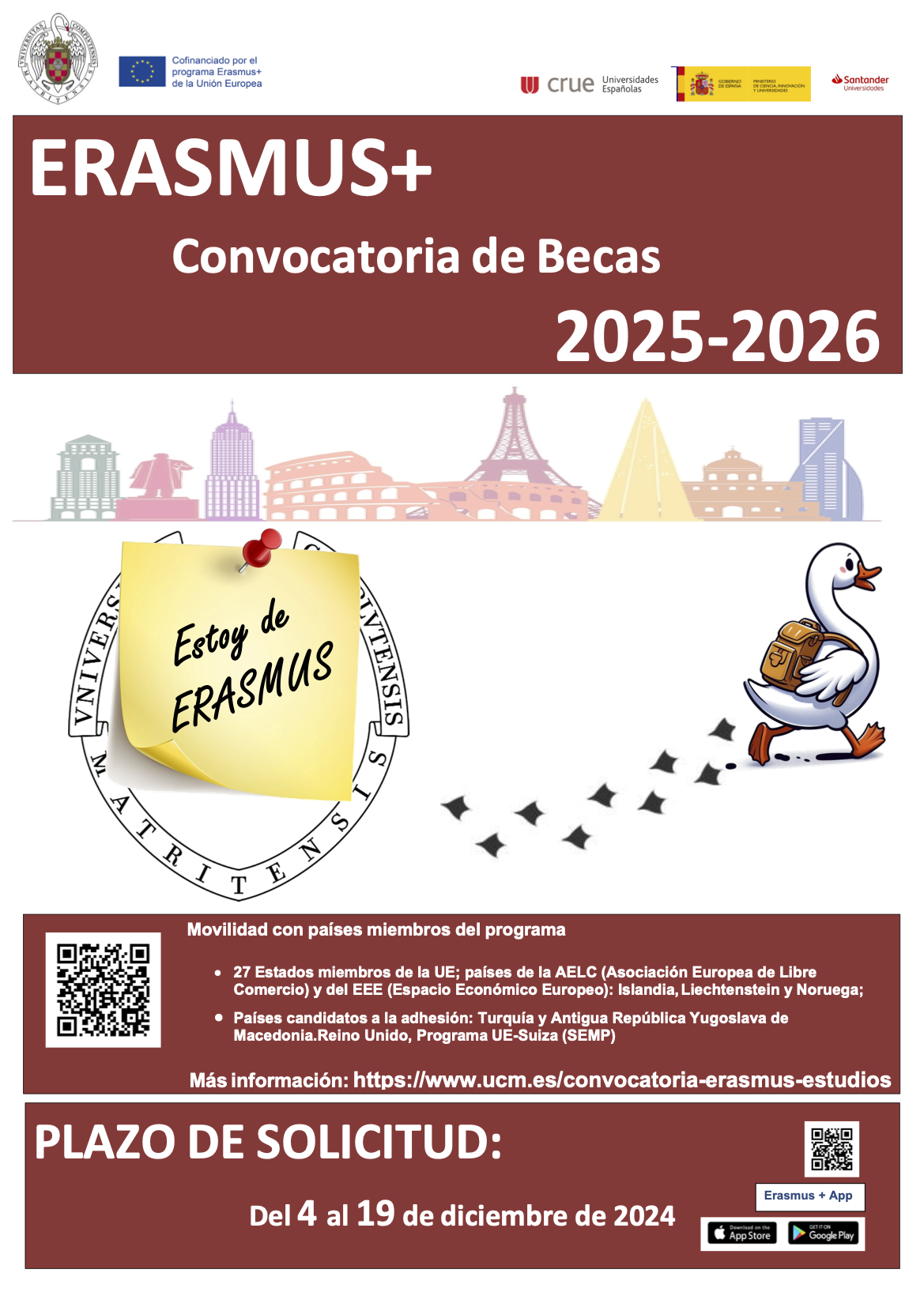 Erasmus 2025 / 2026